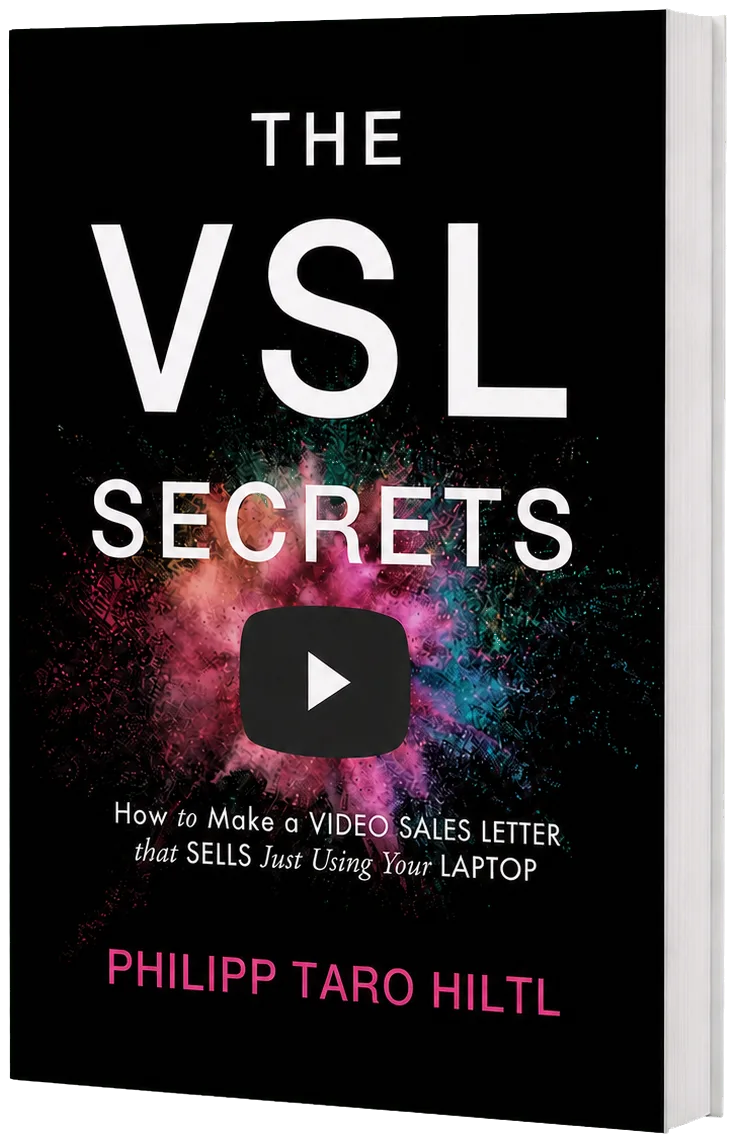 電子書籍「VSLシークレッツ」（The VSL Secrets）の表紙